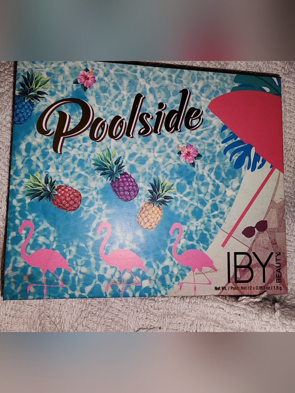 Poolside IBY Beauty 12 Shade Eyeshadow Palette With Mirror